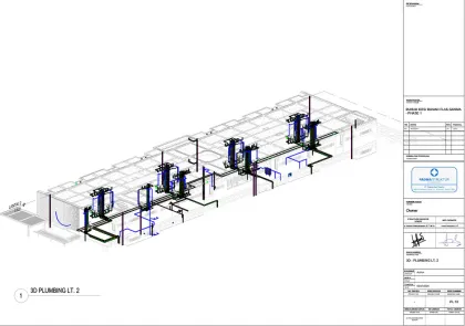 Construction staging and sequencing view